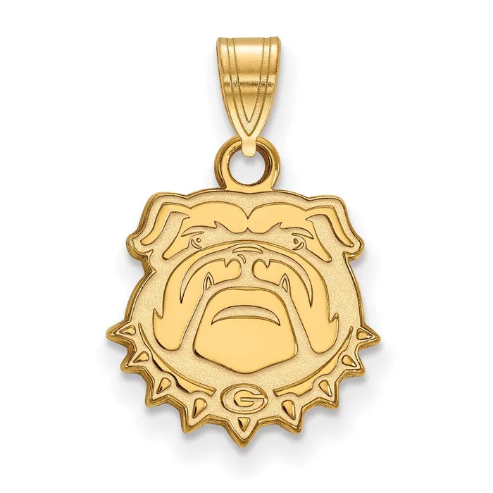 14k Gold University of Georgia Bulldog Small Pendant TreasureFineJewelers Necklaces 14k Gold University of Georgia Bulldog Small Pendant TreasureFineJewelers Necklaces