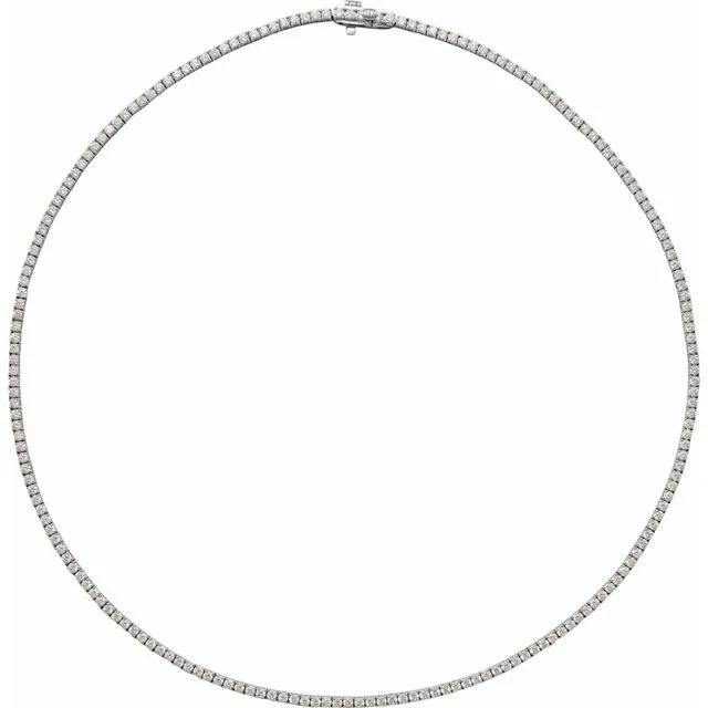 14K White Gold 5 34 CTW Natural Diamond 16 Necklace TreasureFineJewelers Necklaces 14K White Gold 5 34 CTW Natural Diamond 16 Necklace TreasureFineJewelers Necklaces