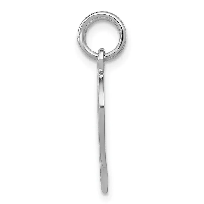 Charm Necklaces 14k White Gold BEST FRIEND Breakapart Charm TreasureFineJewelers