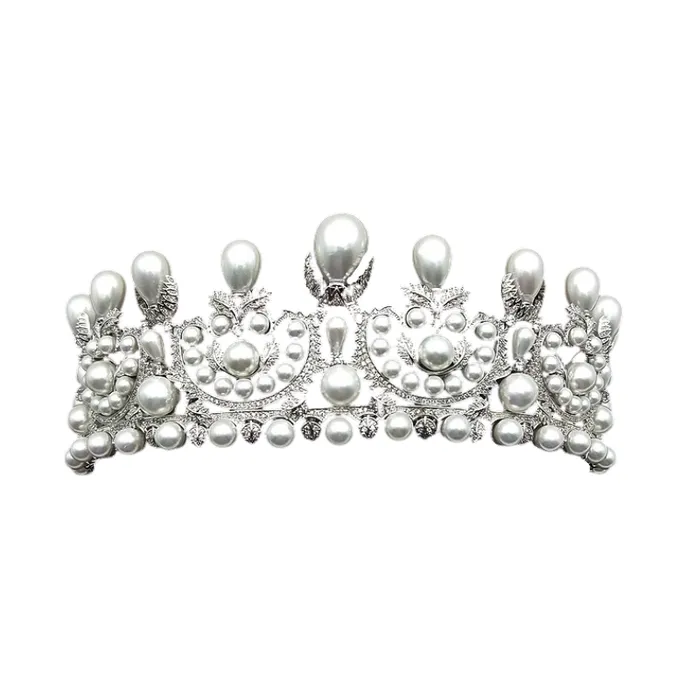 Earrings The Royal Look For Less Royal Fashions for Less Empress Eugnie Pearl Tiara Replica Earrings The Royal Look For Less Royal Fashions for Less Empress Eugnie Pearl Tiara Replica