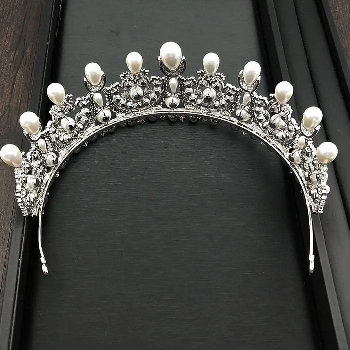 Earrings The Royal Look For Less Royal Fashions for Less Empress Eugnie Pearl Tiara Replica