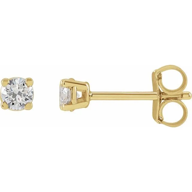 Earrings TreasureFineJewelers 14K Yellow Gold 16 CTW LabGrown Diamond Earrings Earrings TreasureFineJewelers 14K Yellow Gold 16 CTW LabGrown Diamond Earrings