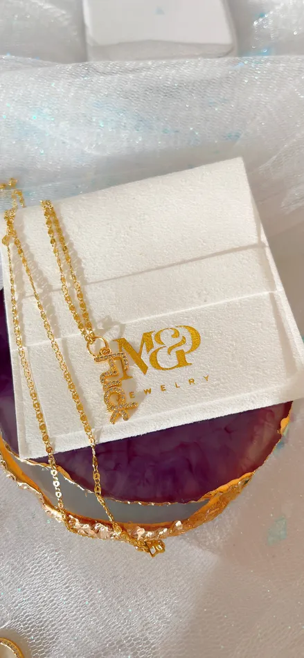 MP Jewelry Necklaces Gold Fuck Necklace