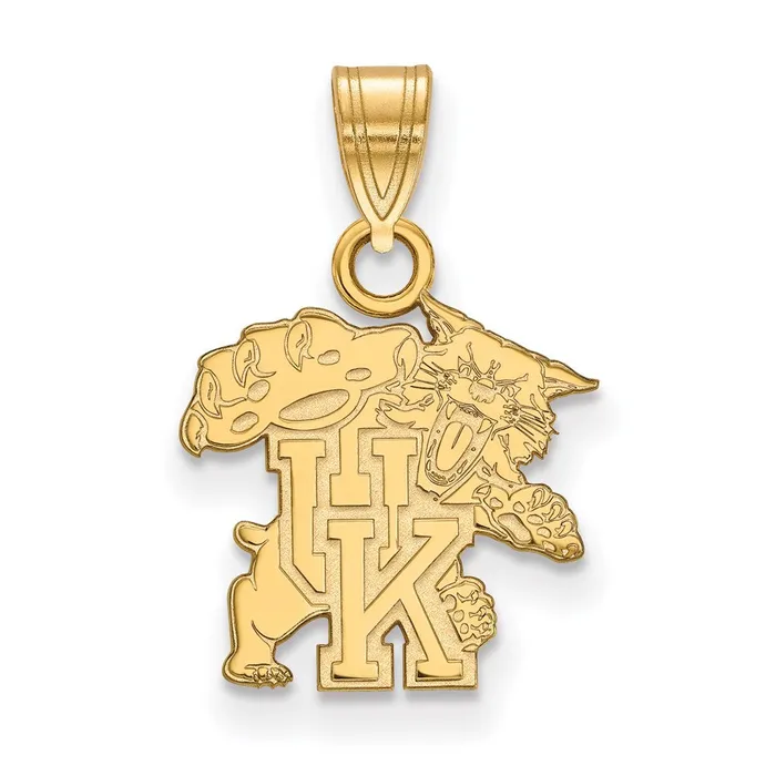 Necklaces TreasureFineJewelers 10K Yellow Gold University of Kentucky Small Pendant Necklaces TreasureFineJewelers 10K Yellow Gold University of Kentucky Small Pendant