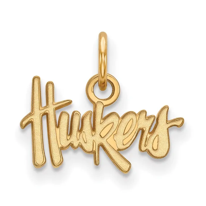 Necklaces TreasureFineJewelers 10K Yellow Gold University of Nebraska XS Pendant Necklaces TreasureFineJewelers 10K Yellow Gold University of Nebraska XS Pendant