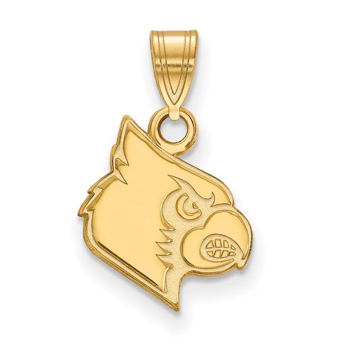 Necklaces TreasureFineJewelers 14k Gold University of Louisville Cardinal Small Pendant Necklaces TreasureFineJewelers 14k Gold University of Louisville Cardinal Small Pendant
