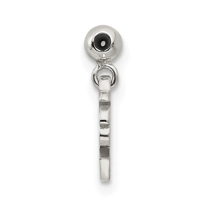 Necklaces TreasureFineJewelers Sterling Silver Mio Memento Dangle Palm Tree Charm
