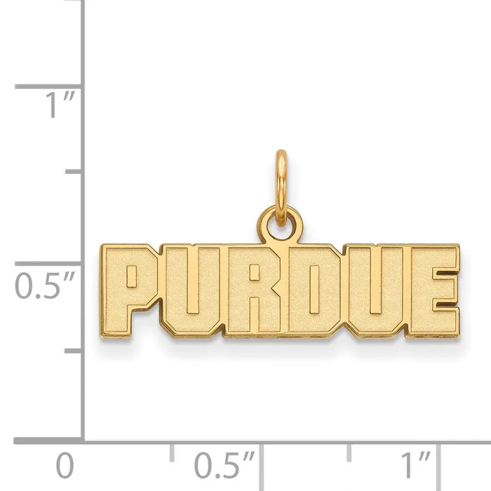 PreStyled Sets TreasureFineJewelers 10K Yellow Gold Purdue XS Pendant