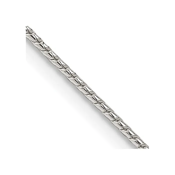 Rings TreasureFineJewelers Sterling Silver 125mm Round Franco Chain