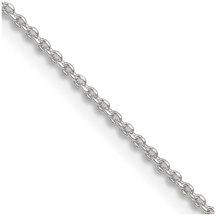 Sterling Silver 14mm Diamondcut Forzantina Cable Chain TreasureFineJewelers Rings Sterling Silver 14mm Diamondcut Forzantina Cable Chain TreasureFineJewelers Rings