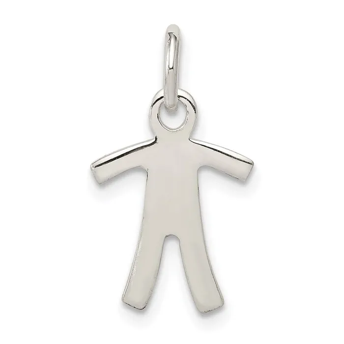 Sterling Silver Boy Charm TreasureFineJewelers Rings