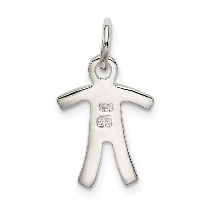 Sterling Silver Boy Charm TreasureFineJewelers Rings