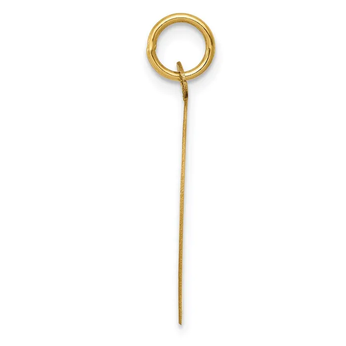 TreasureFineJewelers Charm Necklaces 14k LAS VEGAS Disc Charm