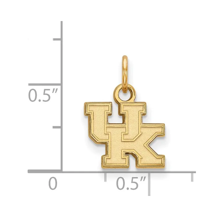 TreasureFineJewelers Necklaces 10K Yellow Gold University of Kentucky XS Pendant