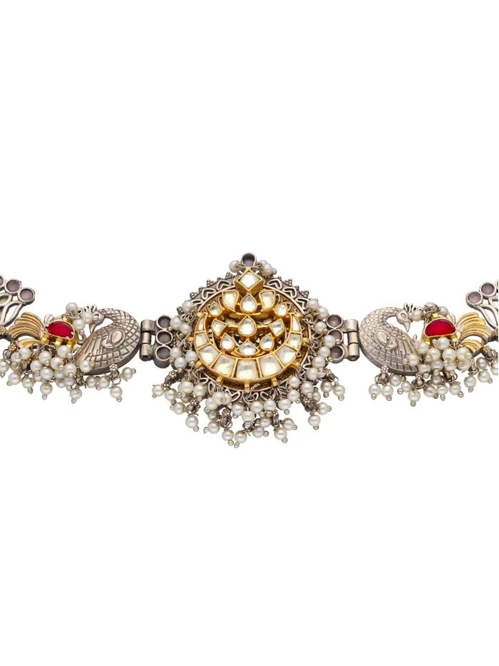 Curio Cottage The Gypsy Mor and Moon Choker Necklace Necklaces