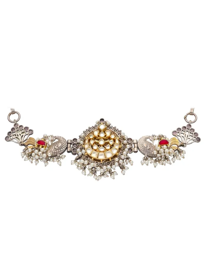 Curio Cottage The Gypsy Mor and Moon Choker Necklace Necklaces