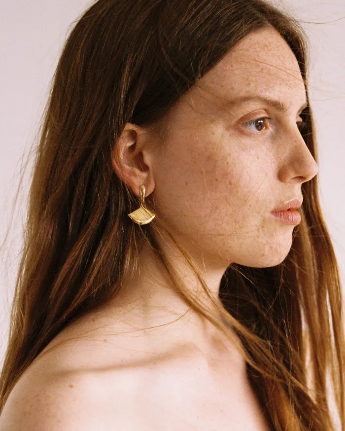 Earrings Millenium Small Fan Drop Earrings