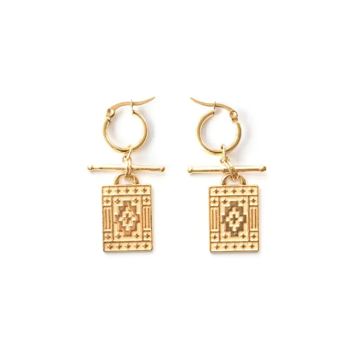 Earrings WellDunn Navi Gold Earrings