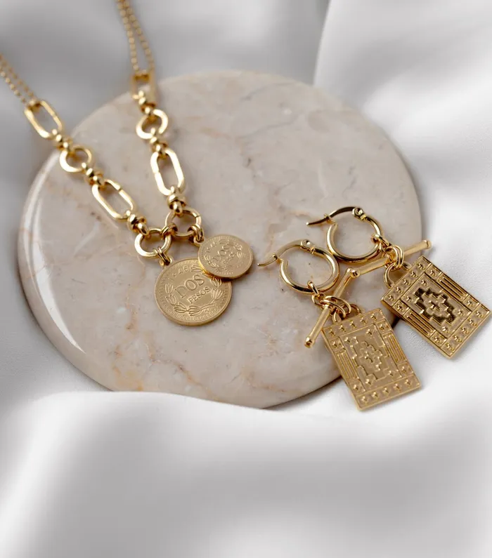 Earrings WellDunn Navi Gold Earrings