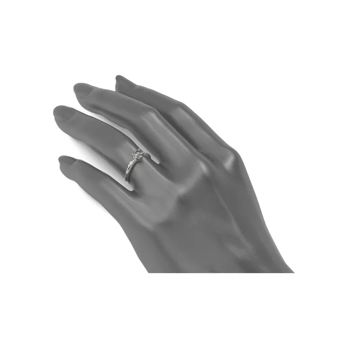 Music Note Engagement Ring Music Note Ring White MyUniqueRing Rings