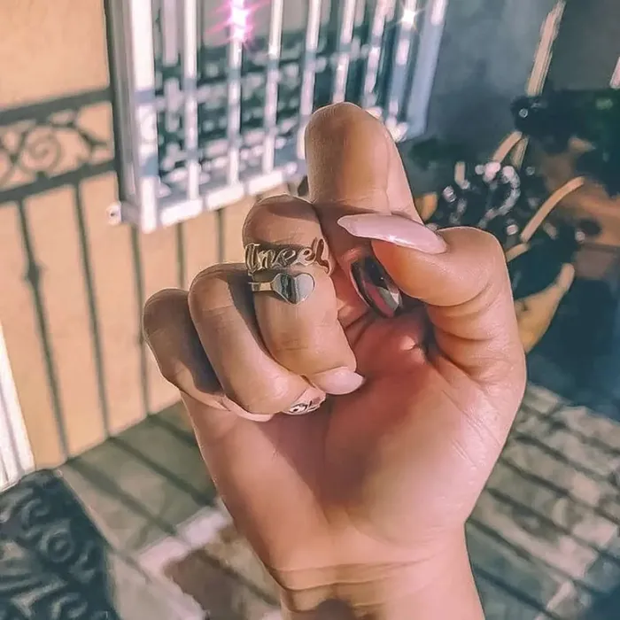 Rings KHLOE JEWELS Custom Jewelry Cute Heart Custom Ring