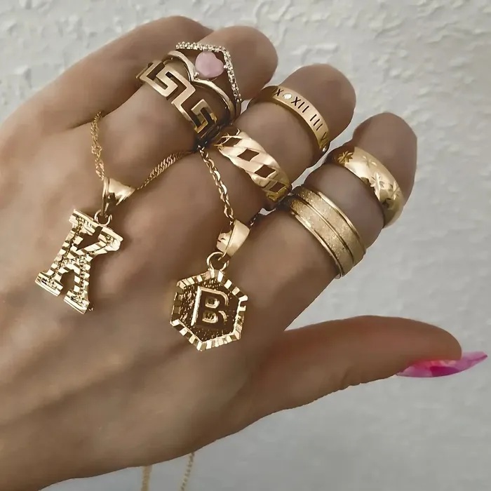 Rings KHLOE JEWELS Roman Numerals CZ Ring