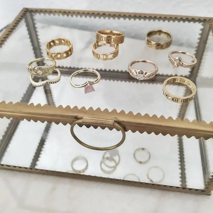 Rings KHLOE JEWELS Roman Numerals CZ Ring