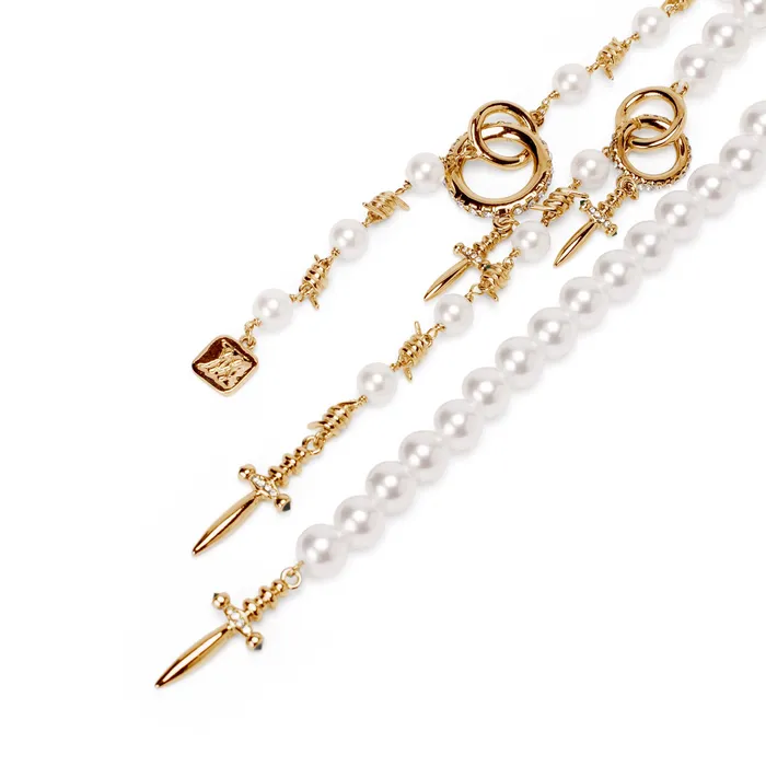 THORNE DYNASTY Earrings Betrayal Shower Earrings