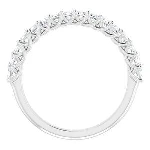 14K White 34 CTW Diamond Anniversary Band1239296009PSTWBC WB Choice Jewelry Rings