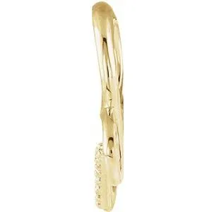 14K Yellow 07 CTW Diamond InfinityInspired Heart Pendant 86676601PSTWBC WB Choice Jewelry Necklaces