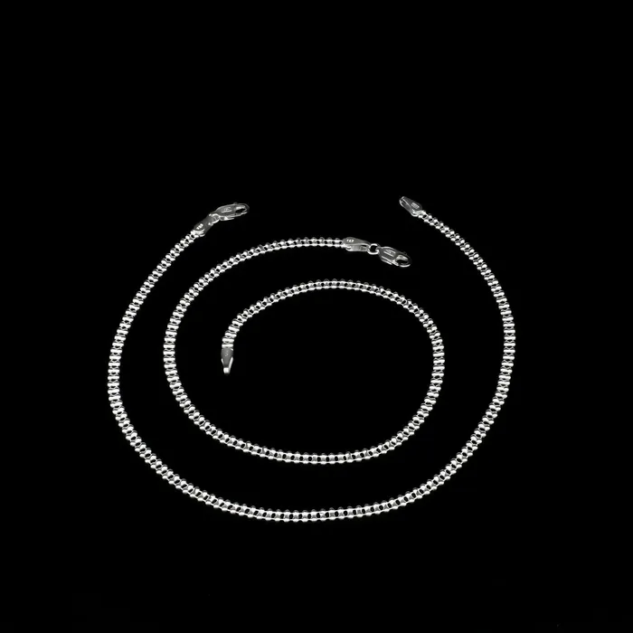 925 Sterling Silver Daily wear girlish Anklets Ankle Bracelet 103 Karizma Jewels Bracelets