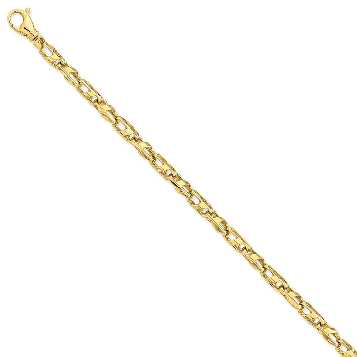 Bracelets WB Choice Jewelry 14k 55mm Fancy Link BraceletWBCLK3169