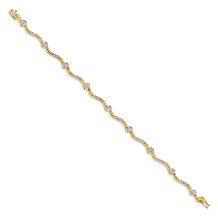 Bracelets WB Choice Jewelry 14k Diamond BraceletWBCBM4602025YA