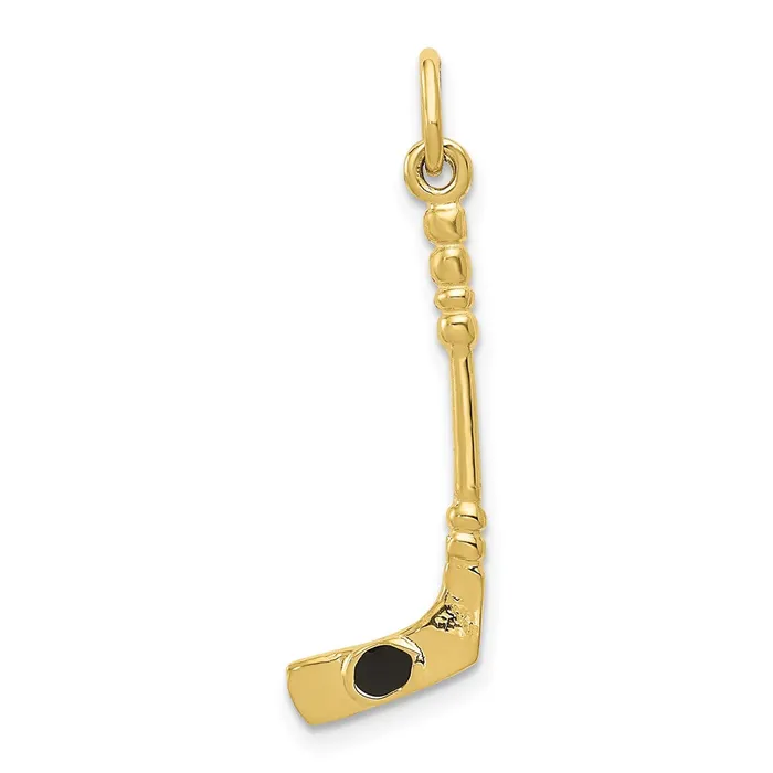 Charm Necklaces 10ky Hockey Stick with Enamel CharmWBC10A7614 WB Choice Jewelry Charm Necklaces 10ky Hockey Stick with Enamel CharmWBC10A7614 WB Choice Jewelry