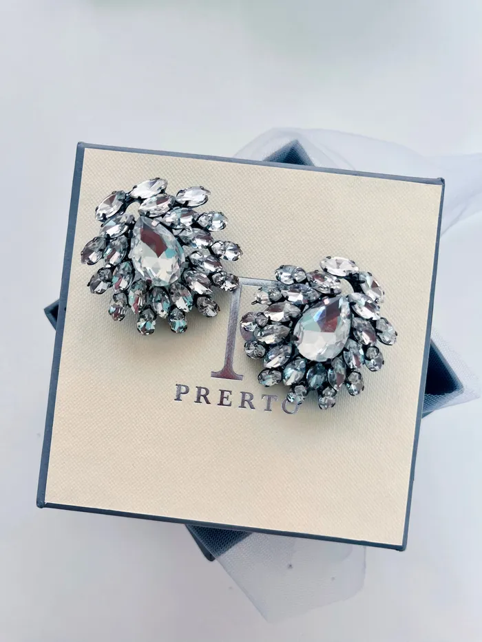 Earrings PRERTO ECOMMERCE PRIVATE LIMITED Venice Diamond Stud Earrings