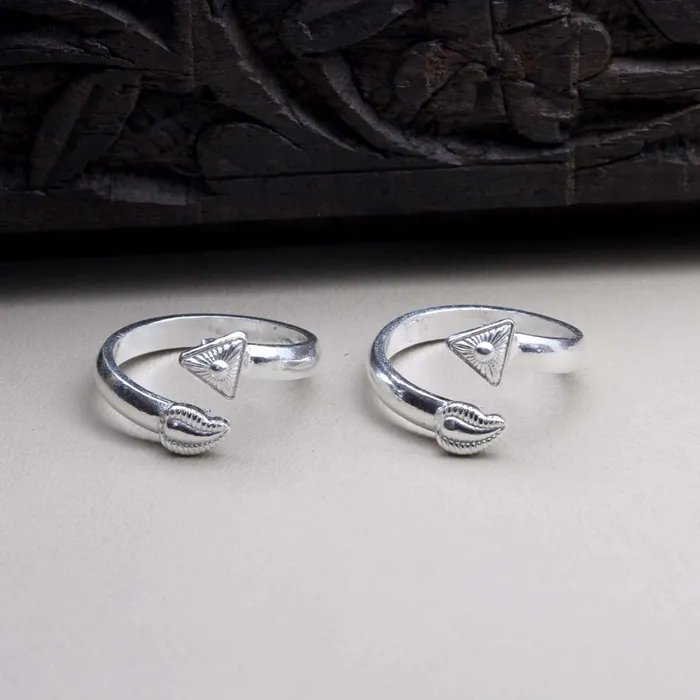 Karizma Jewels Necklaces Indian Style Handmade Toe Rings Pair Feet Solid Silver for women Karizma Jewels Necklaces Indian Style Handmade Toe Rings Pair Feet Solid Silver for women