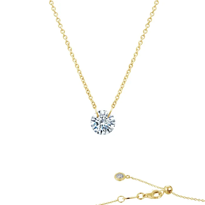 Lafonn Necklaces Frameless Solitaire Necklace