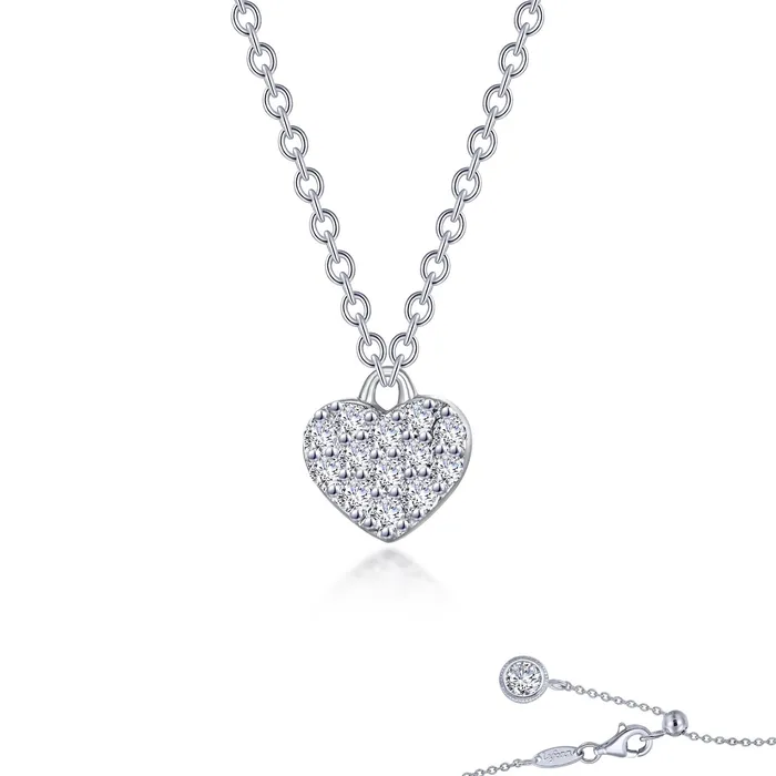Mini Heart Necklace Lafonn Necklaces