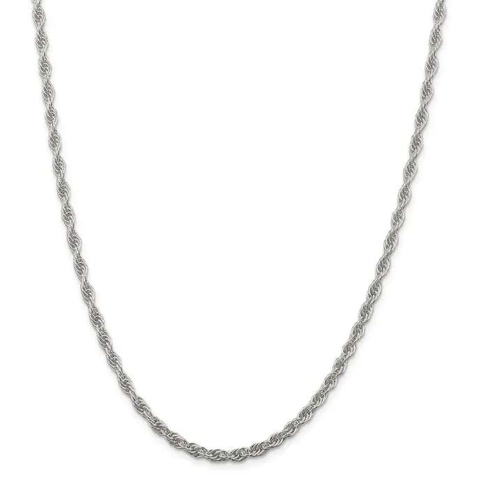 Necklaces Sterling Silver 38mm Loose Rope ChainWBCQFC20830 WB Choice Jewelry Necklaces Sterling Silver 38mm Loose Rope ChainWBCQFC20830 WB Choice Jewelry