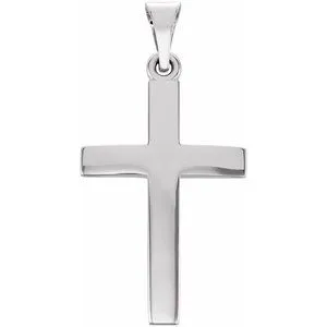Necklaces WB Choice Jewelry Platinum 20x137 mm Cross Pendant R412791016PSTWBC Necklaces WB Choice Jewelry Platinum 20x137 mm Cross Pendant R412791016PSTWBC
