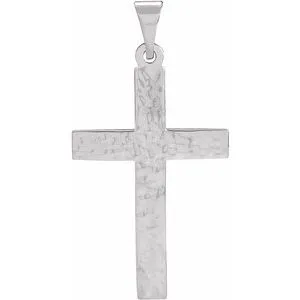 Necklaces WB Choice Jewelry Platinum 20x137 mm Cross Pendant R412791016PSTWBC Necklaces WB Choice Jewelry Platinum 20x137 mm Cross Pendant R412791016PSTWBC