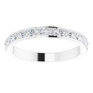 Rings 14K White 38 CTW Diamond Anniversary Band122974601PSTWBC WB Choice Jewelry