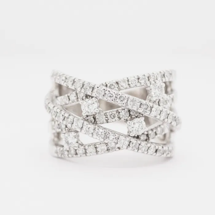 Rings FULLERS PURCHASE FROM PUBLIC 14KW 72 CTTW DIAMOND FASHION RING HI1 Rings FULLERS PURCHASE FROM PUBLIC 14KW 72 CTTW DIAMOND FASHION RING HI1