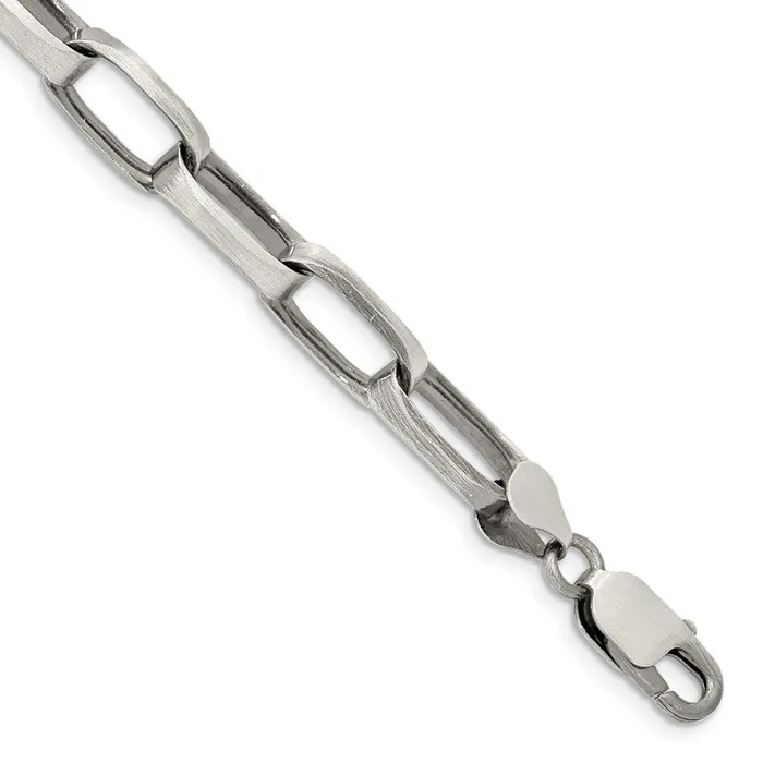Rings Sterling Silver Antiqued 8mm Elongated Open Link ChainWBCQFC14085 WB Choice Jewelry Rings Sterling Silver Antiqued 8mm Elongated Open Link ChainWBCQFC14085 WB Choice Jewelry