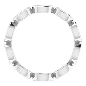 Rings WB Choice Jewelry 14K White 58 CTW Diamond Eternity Band 12362460117PSTWBC