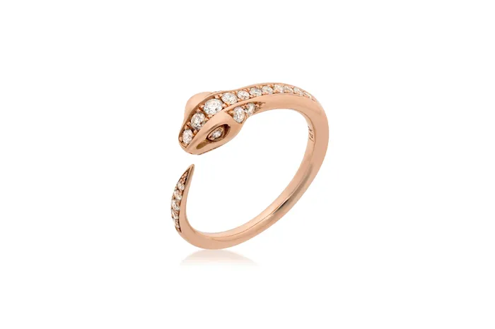 Shylee Rose Jewelry Rings Diamond Snake Ring