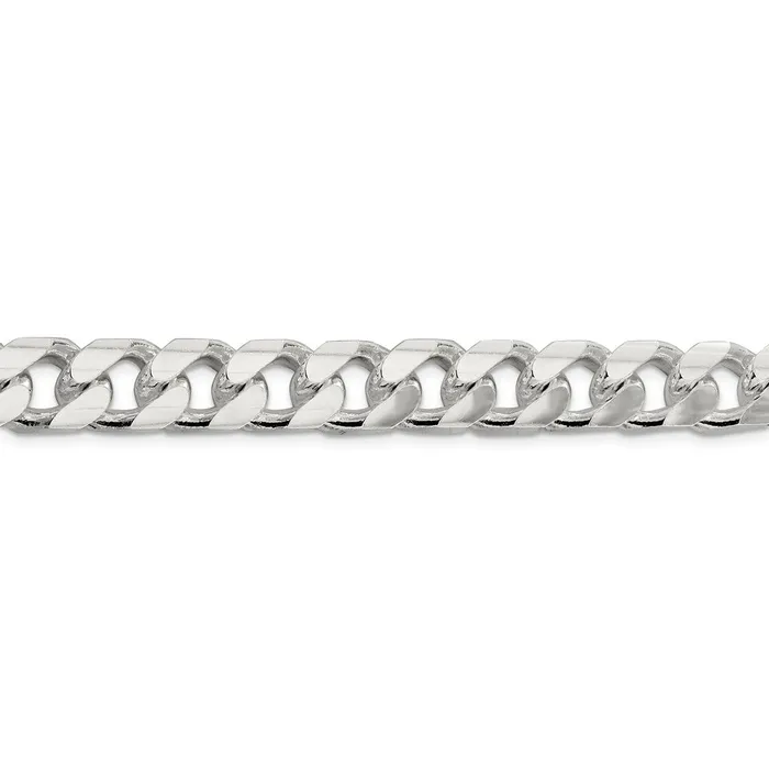 Sterling Silver 11mm Domed w Side DC Curb ChainWBCQRC35022 WB Choice Jewelry Rings