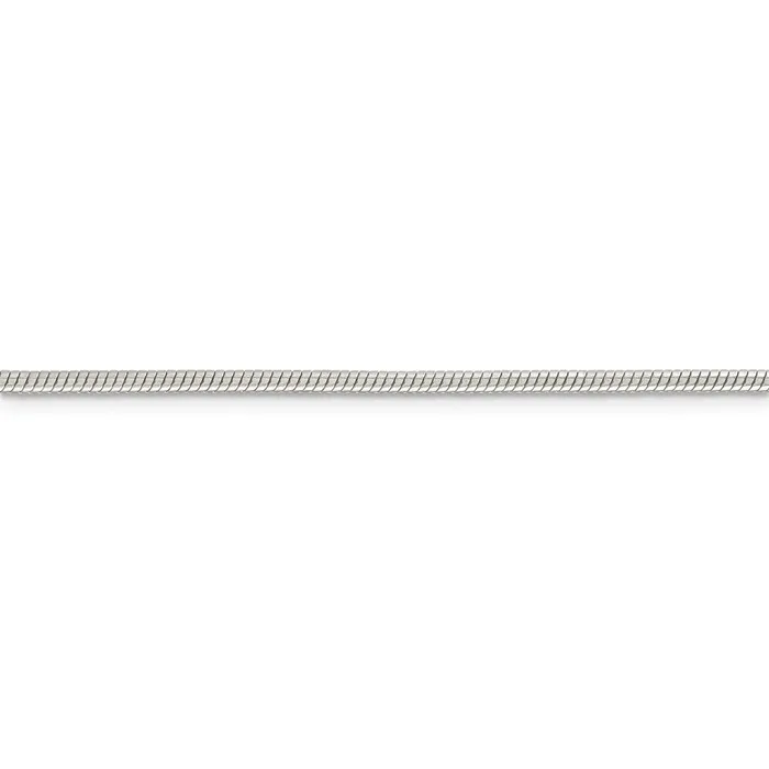 Sterling Silver 2mm Snake ChainWBCQSN06020 WB Choice Jewelry Rings