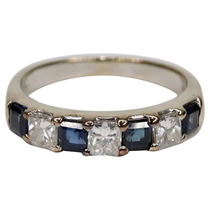 Vintage by Misty Rings Sapphire Diamond 14k Gold Ring