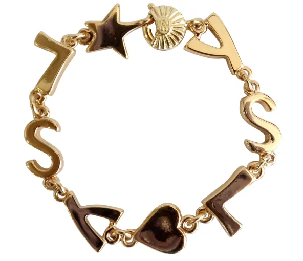 Vintage by Misty Yves Saint Laurent 1980s YSL Logo Bracelet Bracelets